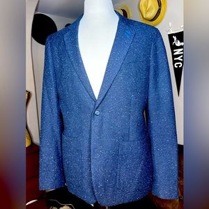 Original Penguin Fleck Blazer in Blue